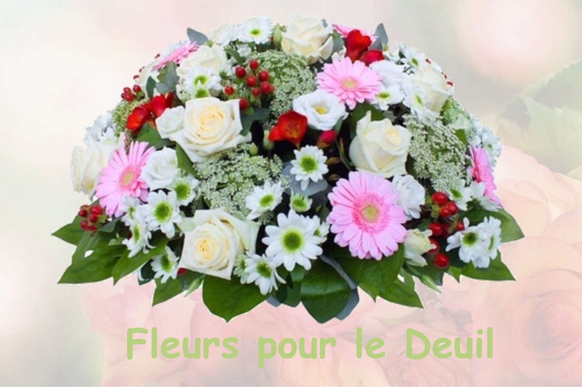 fleurs deuil CAZERES